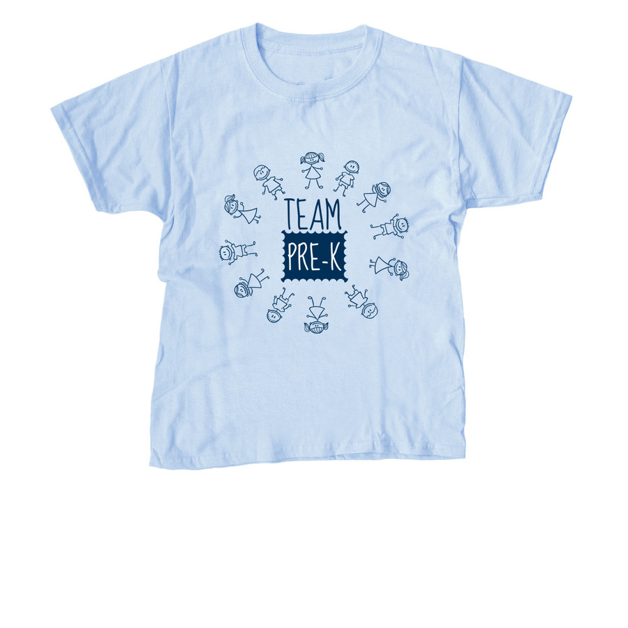 team pre k shirts